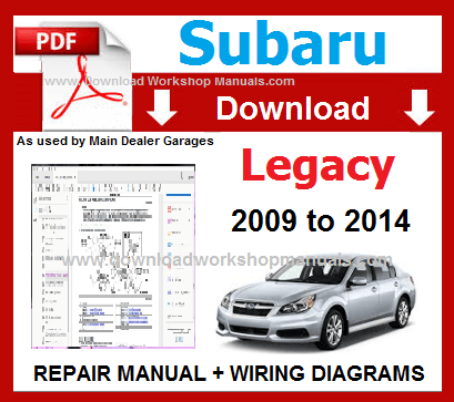 Subaru Legacy Repair Manual Pdf